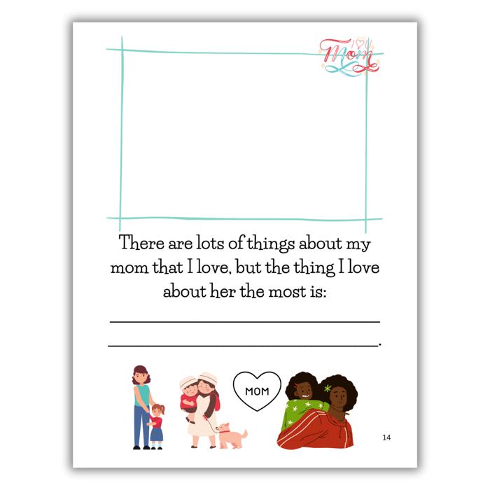 Best Mom Ever! | Personalized Writing & Drawing Book for Kids