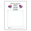  Best Mom Ever! | Personalized Writing & Drawing Book for Kids