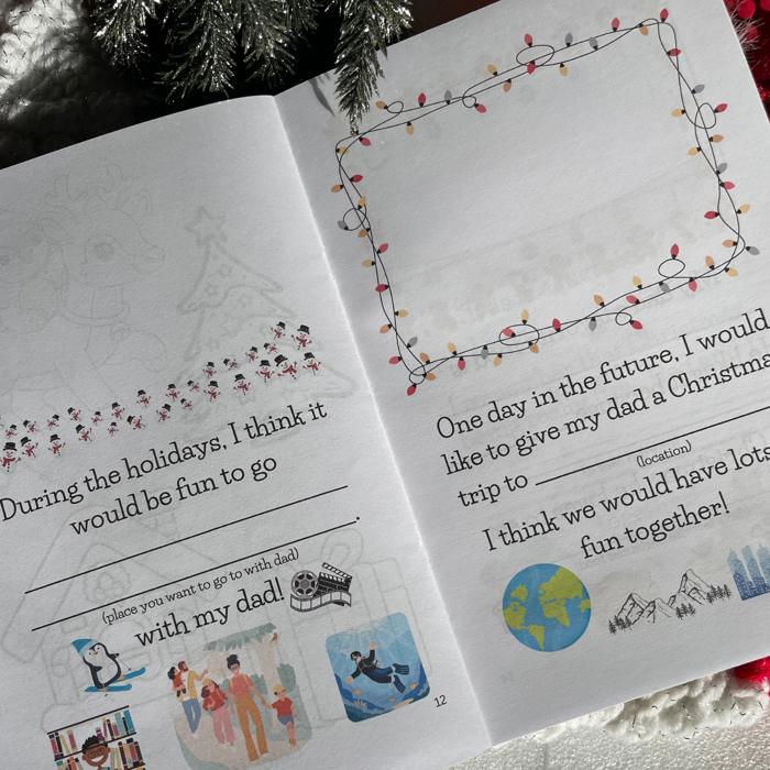 Merry Christmas Dad - Kids Book (Paperback) - Written by Your Child!