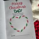  Merry Christmas Dad - Kids Book (Paperback) - Written by Your Child!