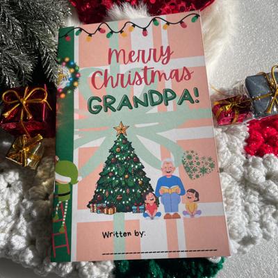 Merry Christmas Grandpa - Kids Book (Paperback) - Written by Your Child