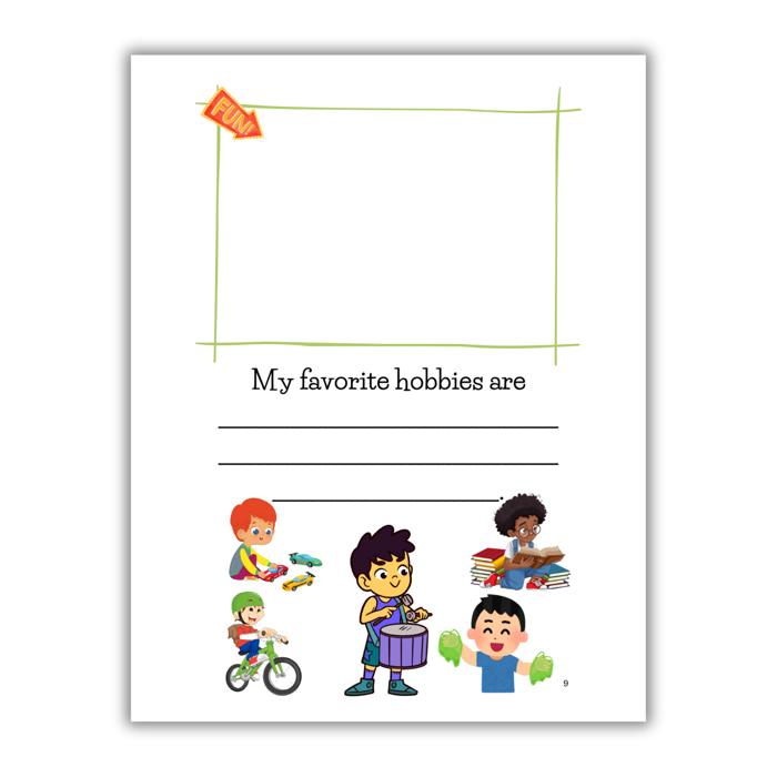 Best Book About Me Ever! | Personalized Writing & Drawing Book for Kids