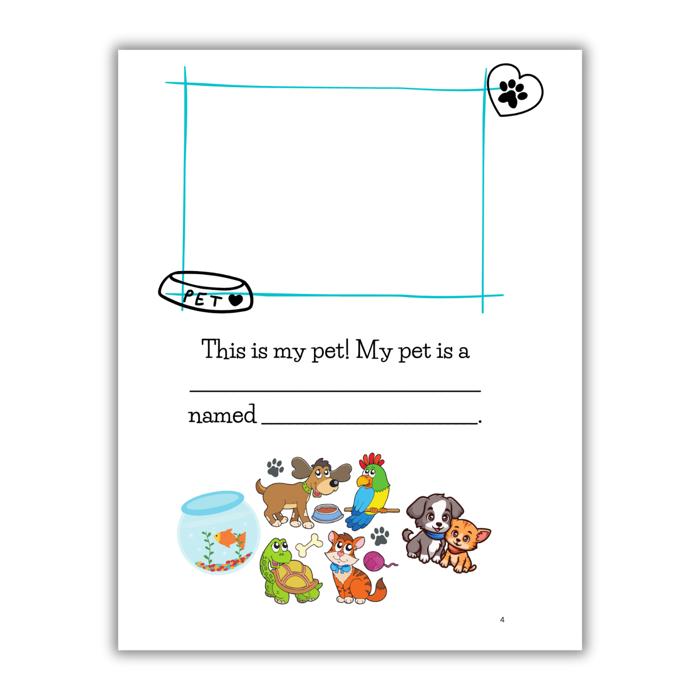 Best Pet Ever! | Personalized Writing & Drawing Book for Kids