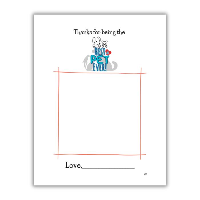 Best Pet Ever! | Personalized Writing & Drawing Book for Kids