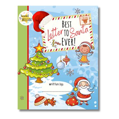 Best Letter to Santa Ever! | Personalized Writing & Drawing Book for Kids