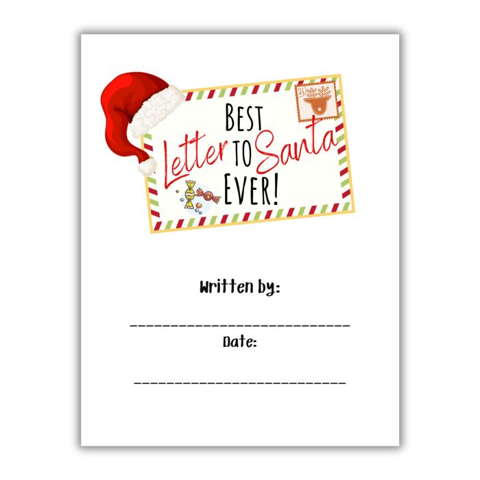 Best Letter to Santa Ever! | Personalized Writing & Drawing Book for Kids
