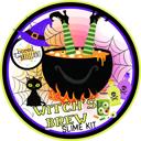  Witch’s Brew Glow-In-The-Dark Halloween Slime Kit