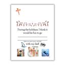  Merry Christmas Dad! | Personalized Writing & Drawing Book for Kids | Gift for Dad