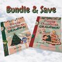  BUNDLE & SAVE on 'Merry Christmas Grandma!' AND 'Merry Christmas Grandpa!' - Kids Books (Paperback)  Written by Your Child!