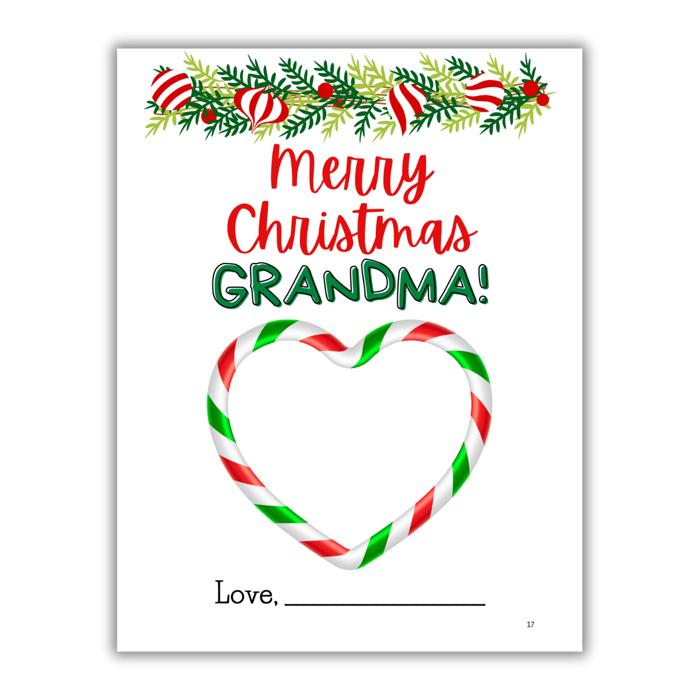 BUNDLE & SAVE! 'Merry Christmas Grandma' AND 'Merry Christmas Grandpa' | Personalized Writing & Drawing Book for Kids | Gifts for Grandma AND Grandpa