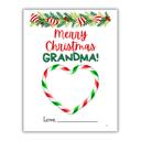  BUNDLE & SAVE! 'Merry Christmas Grandma' AND 'Merry Christmas Grandpa' | Personalized Writing & Drawing Book for Kids | Gifts for Grandma AND Grandpa