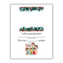  BUNDLE & SAVE! 'Merry Christmas Grandma' AND 'Merry Christmas Grandpa' | Personalized Writing & Drawing Book for Kids | Gifts for Grandma AND Grandpa