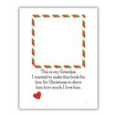  Merry Christmas Grandpa! | Personalized Writing & Drawing Book for Kids | Gift for Grandpa