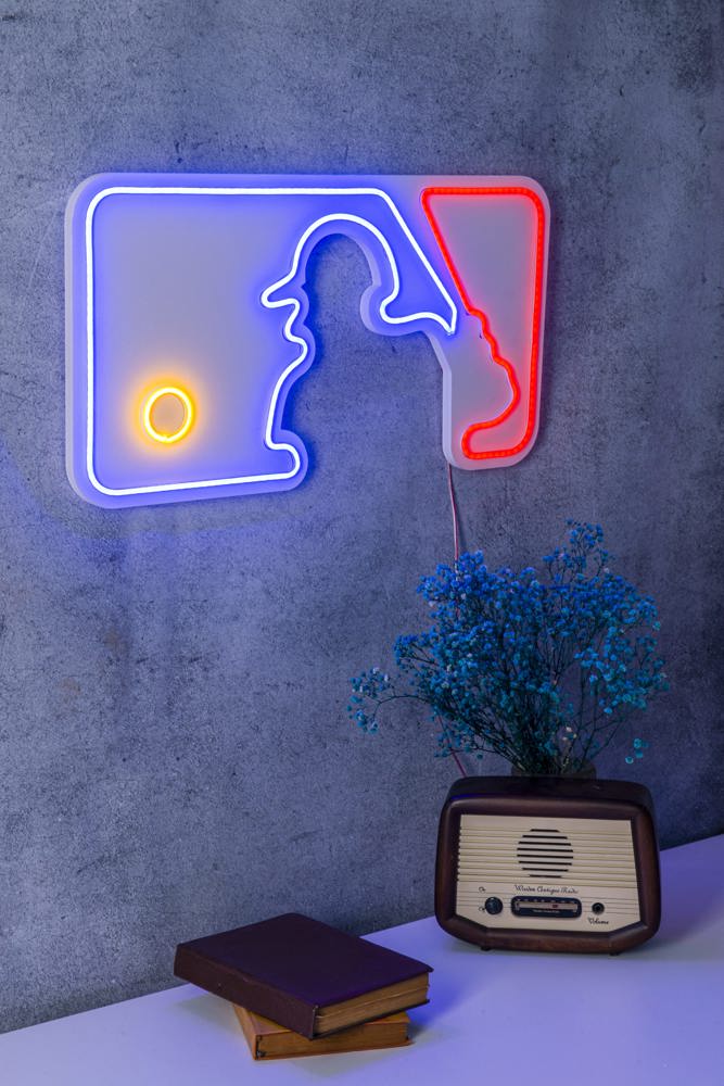 MLB Baseball Pitcher Led Neon Light Wall Decor