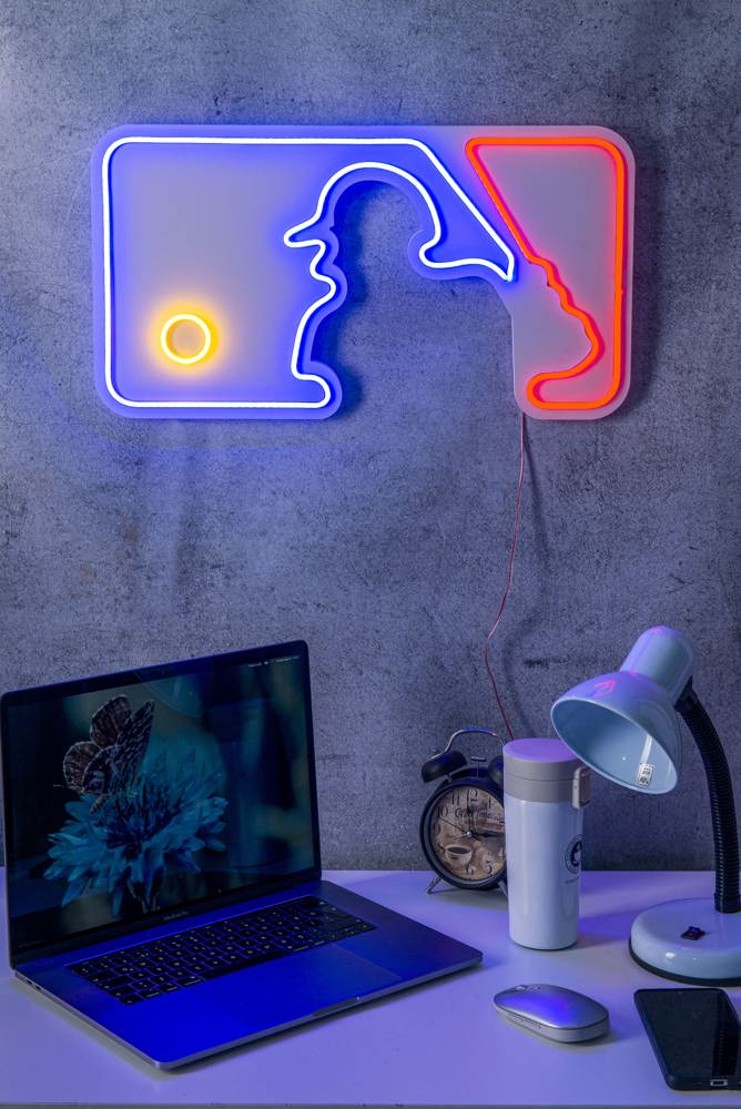 MLB Baseball Pitcher Led Neon Light Wall Decor