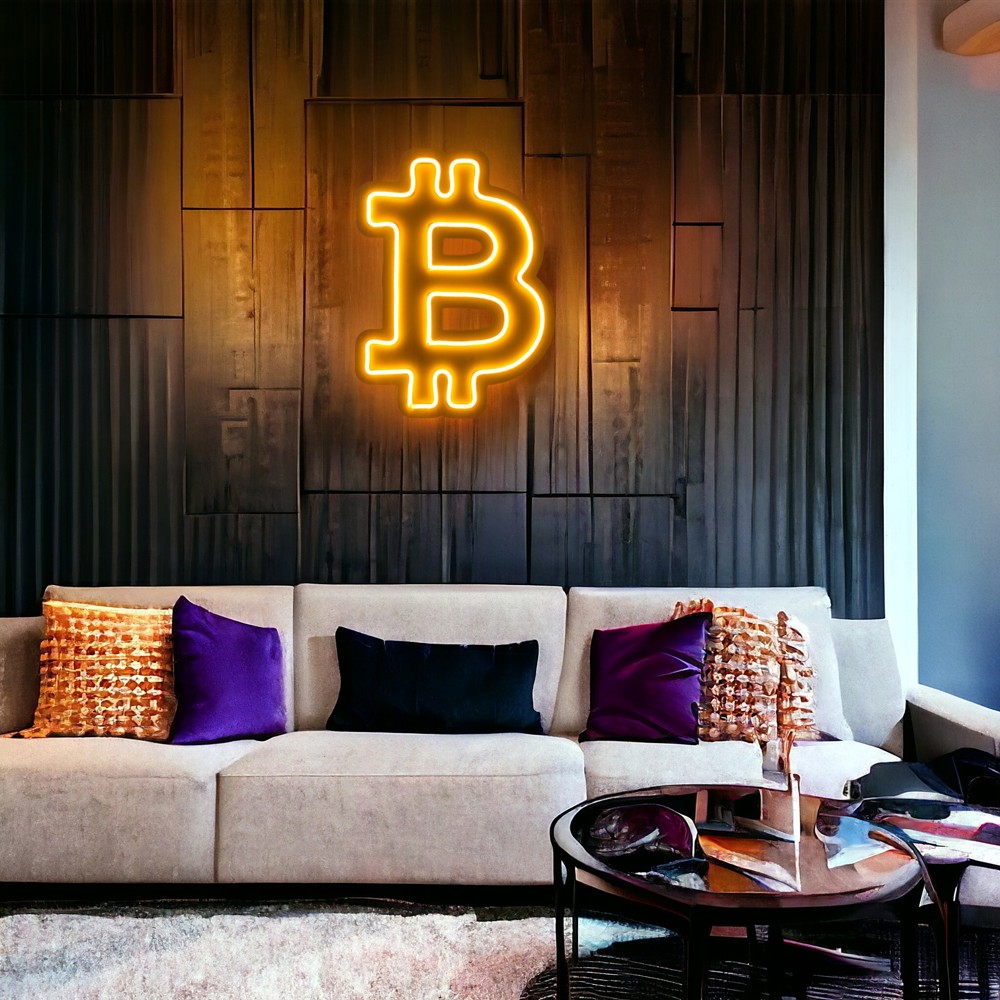 Bitcoin Led Neon Light Wall Decor