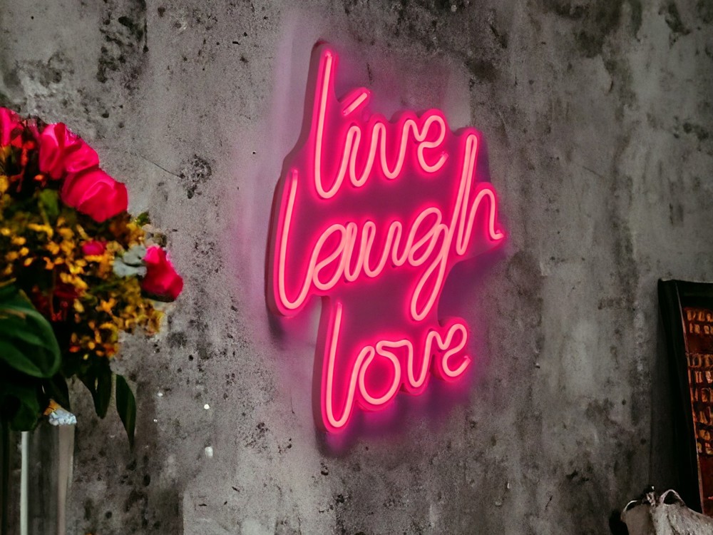 Live Laugh Love Led Neon Light Wall Decor