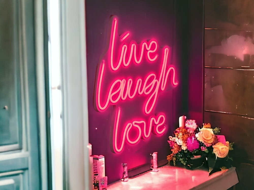 Live Laugh Love Led Neon Light Wall Decor