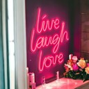  Live Laugh Love Led Neon Light Wall Decor