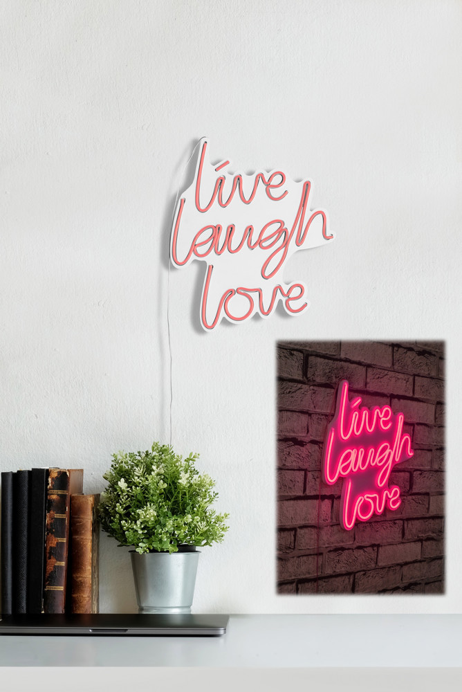 Live Laugh Love Led Neon Light Wall Decor