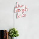  Live Laugh Love Led Neon Light Wall Decor