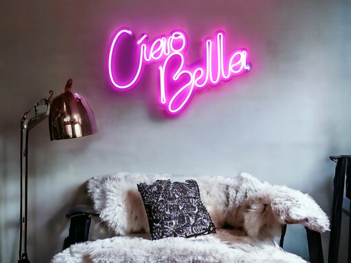 Ciao Bella Led Neon Light Wall Decor