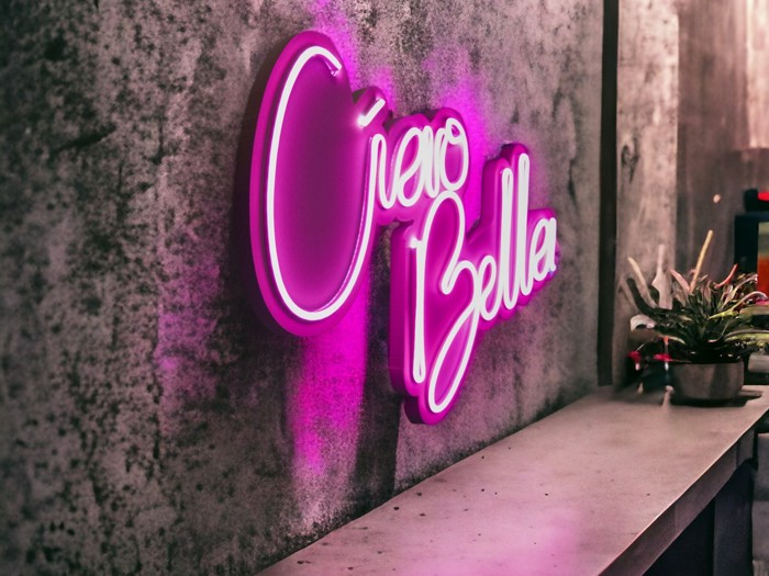 Ciao Bella Led Neon Light Wall Decor