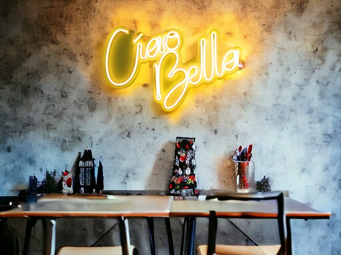 Ciao Bella Led Neon Light Wall Decor