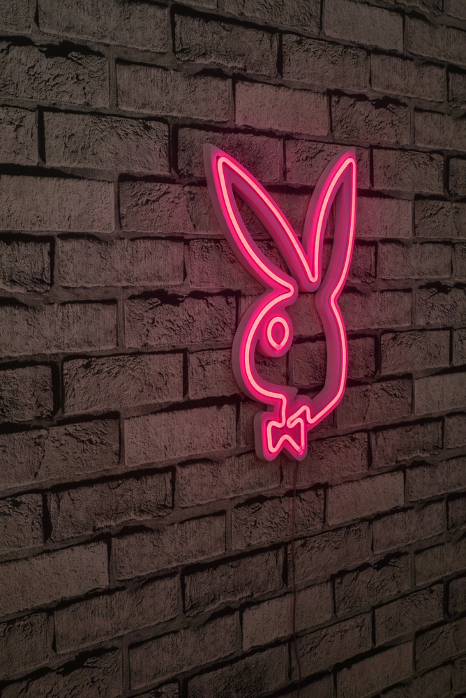 Pink Bunny Led Neon Light Bedroom Decor