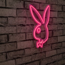  Pink Bunny Led Neon Light Bedroom Decor