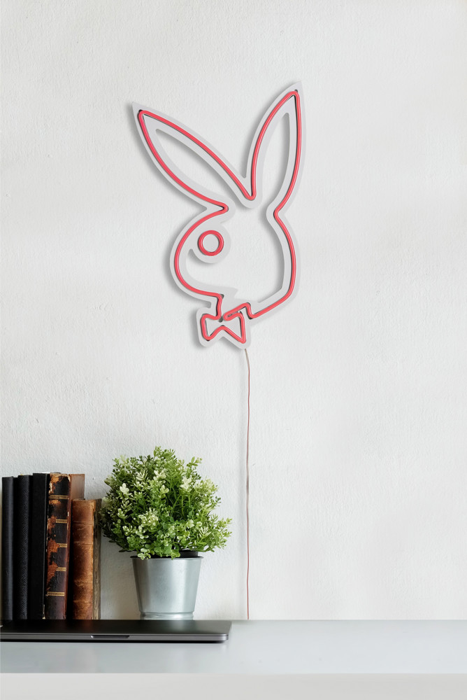 Pink Bunny Led Neon Light Bedroom Decor