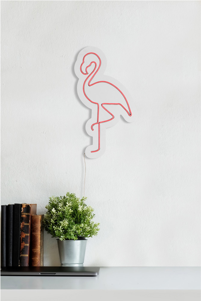 Pink Flamingo Led Neon Light Wall Decor