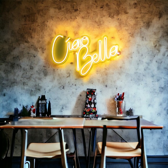 Ciao Bella Led Neon Light Wall Decor