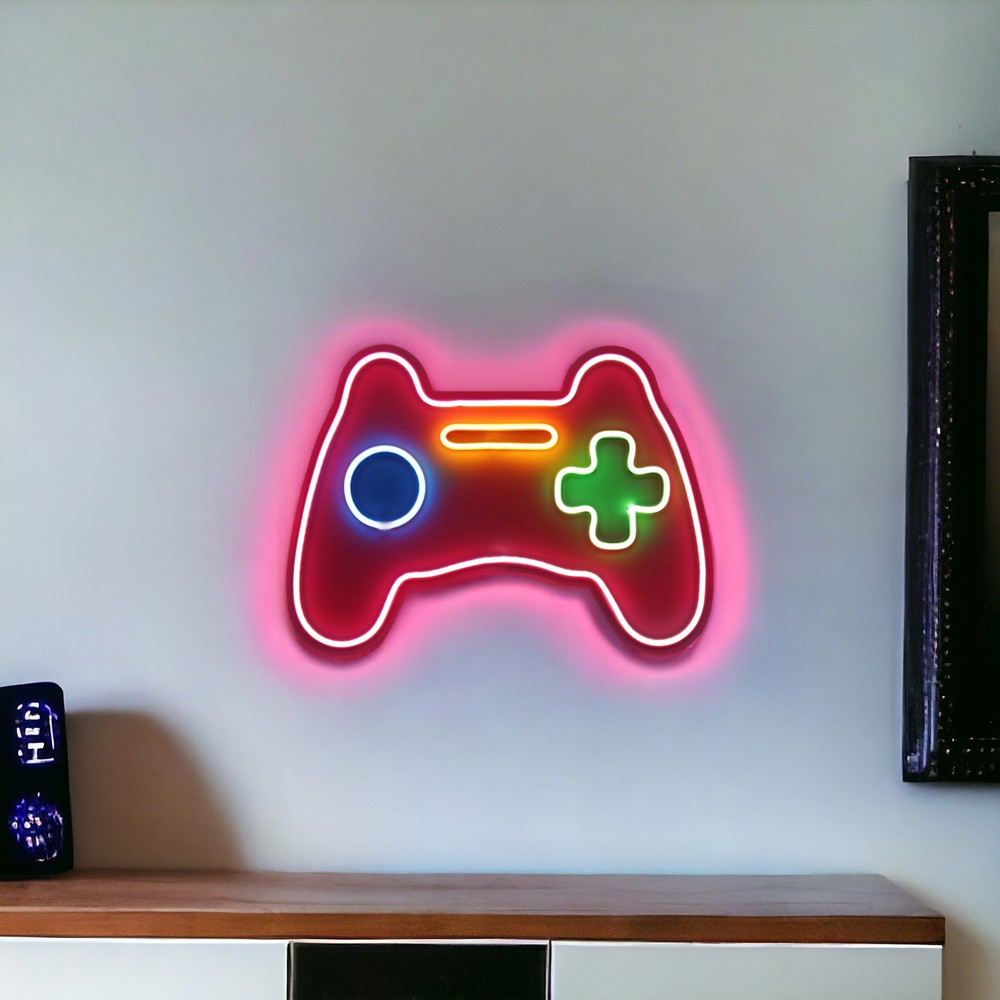 PS Gamepad Led Neon Light Wall Decor