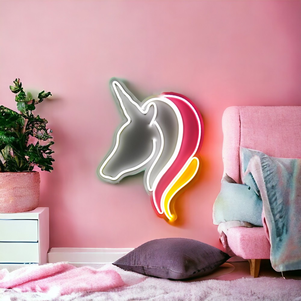 Unicorn Led Neon Light Kids Room Decor