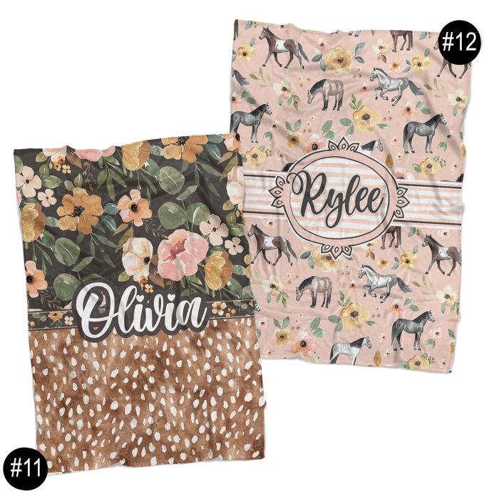 Personalized Custom Baby Blanket