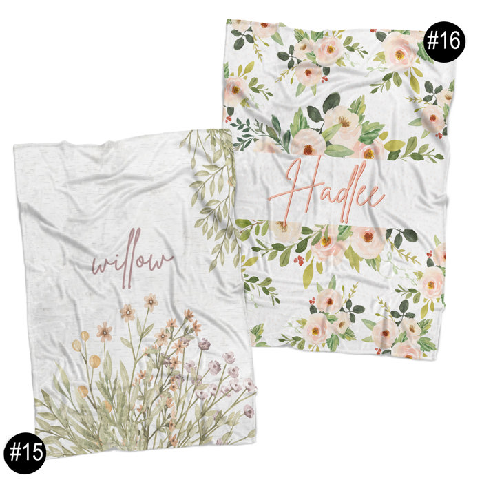 Personalized Custom Baby Blanket