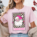  Graphic Tee, Tshirt, Christmas, Holiday, Bows, Santa Babe