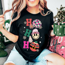  Graphic Tee, Tshirt, Christmas, Holiday, Lights, Ho HO Ho