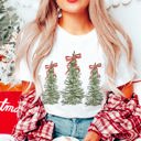  Graphic Tee, Tshirt, Couples Christmas Trees