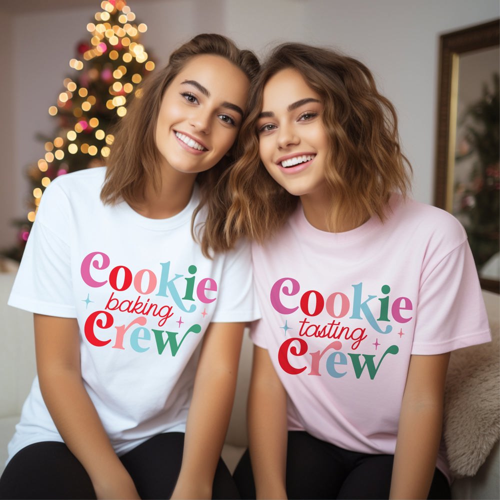 Graphic Tee, Tshirt, Christmas Cookie Baking Crew