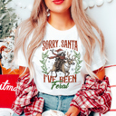  Graphic Tee, Tshirt, Christmas, Holiday, Feral Santa