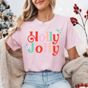  Graphic Tee, Tshirt, Christmas, Holiday, Holly Jolly