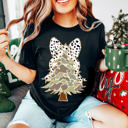  Graphic Tee, Tshirt, Christmas, Holiday, Bows, Camo, Military Tree