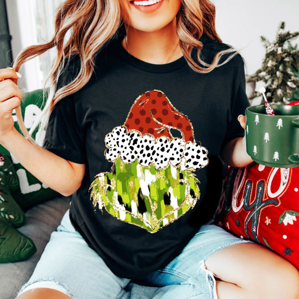 Graphic Tee, Tshirt, Christmas, Holiday, Grinch