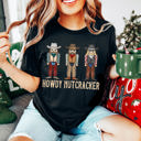  Graphic Tee, Tshirt, Christmas, Holiday, Western Nutcracker 