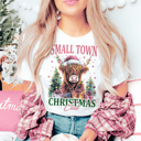  Graphic Tee, Tshirt, Christmas, Holiday, Small Town Girl