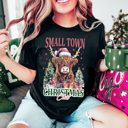  Graphic Tee, Tshirt, Christmas, Holiday, Small Town Girl