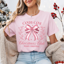  Graphic Tee, Tshirt, Christmas, Holiday, Candy Cane Club