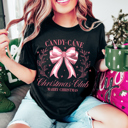  Graphic Tee, Tshirt, Christmas, Holiday, Candy Cane Club